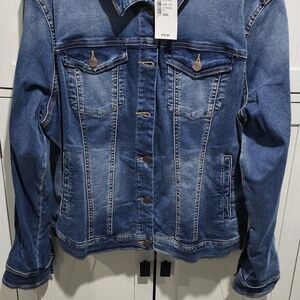 Classic Blue Denim Jacket XXL